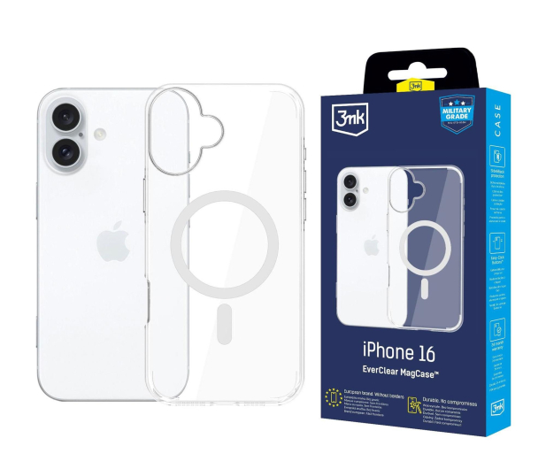 3mk EverClear MagCase do iPhone 16 - 1344400 - zdjęcie